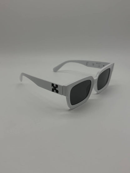 Designer Virgil sunglasses (white)