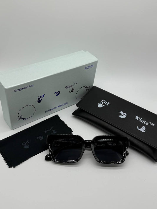 Designer Virgil sunglasses (Black)