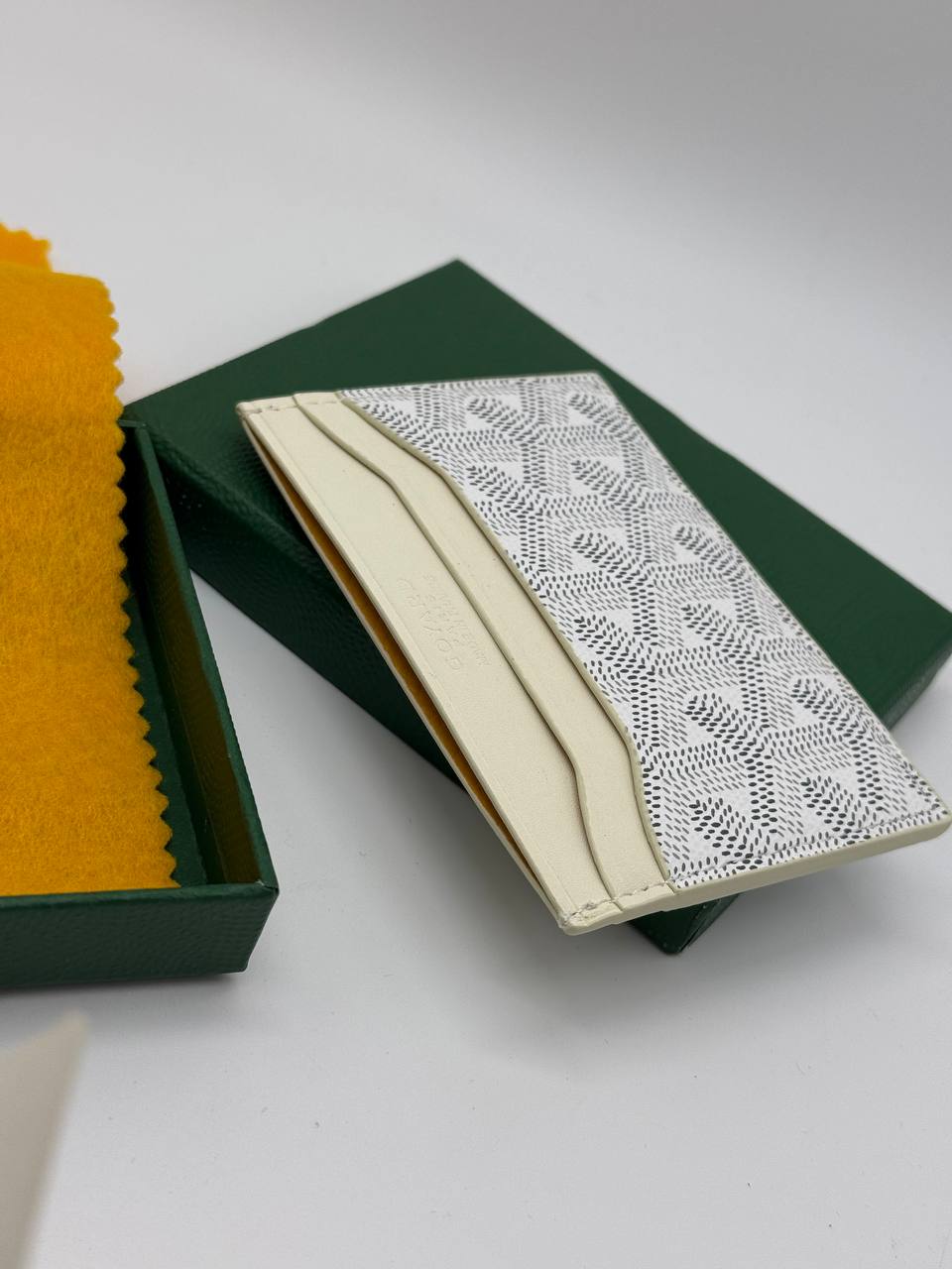 Designer Card Holder White