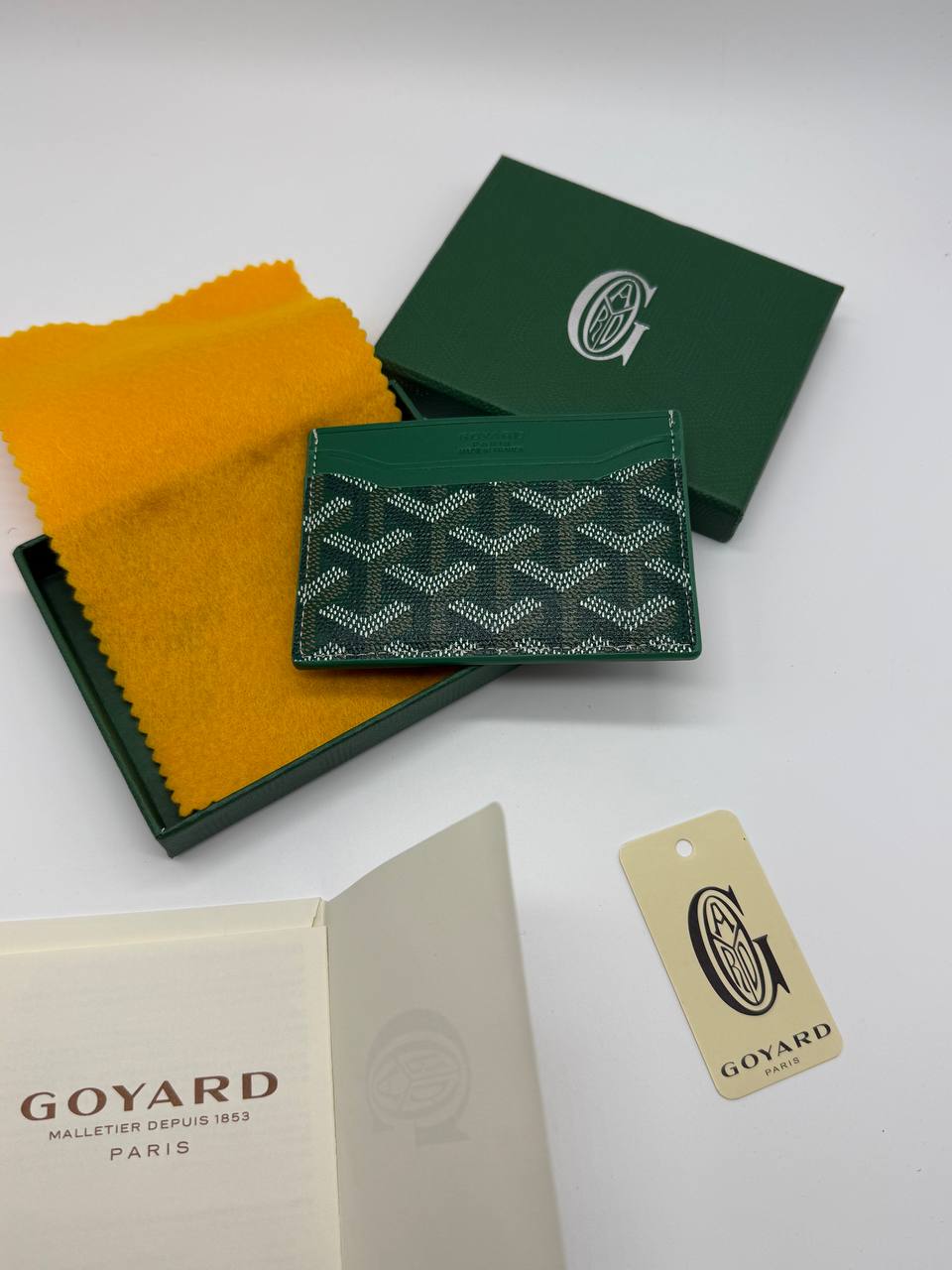 Designer Card Holder Green